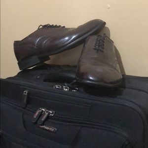 Florsheim Dark Brown Dress Shoe , Size 9